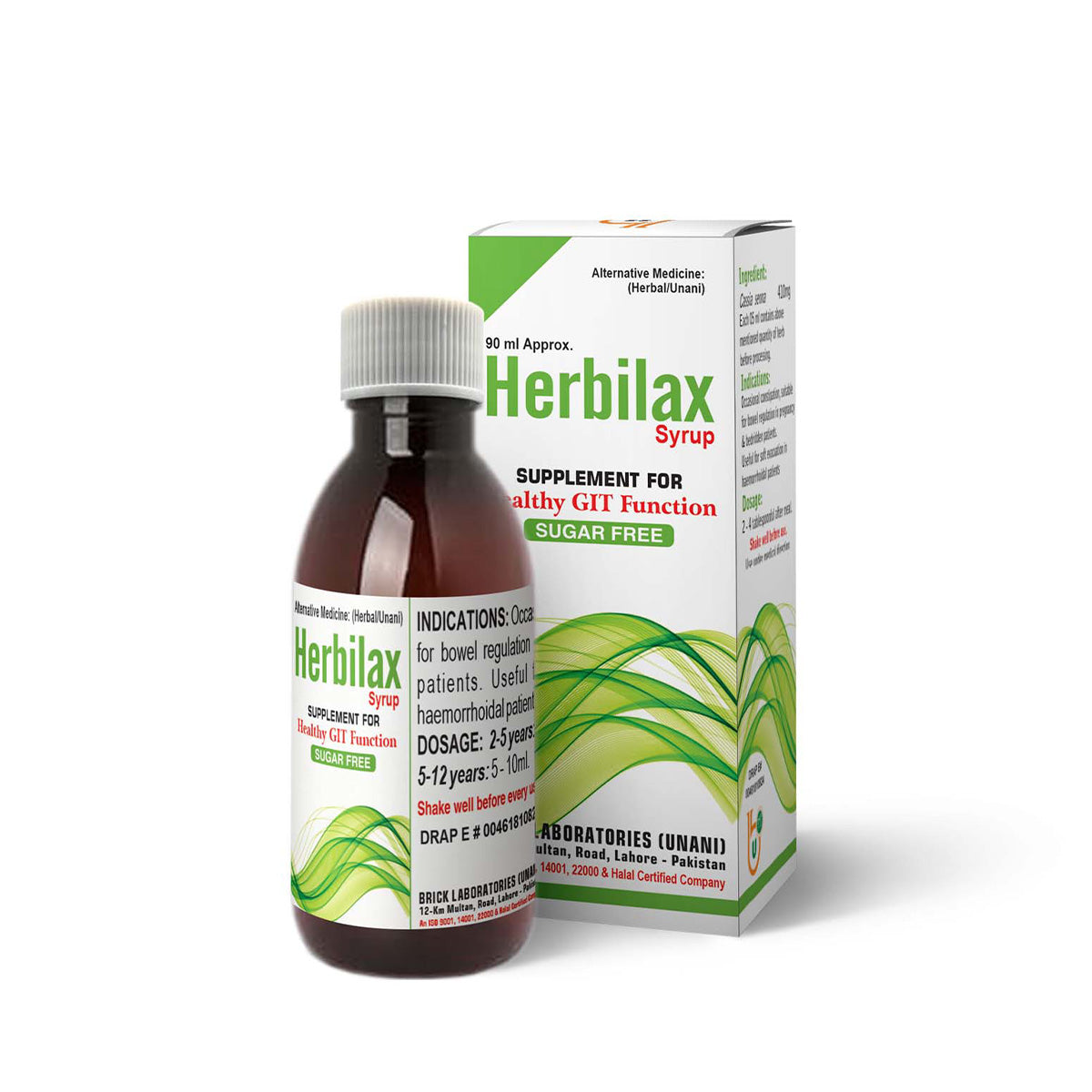 HERBILAX SYRUP 90ML